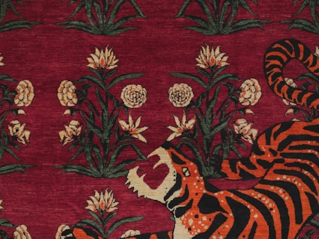 Tiger in a Mughal Garden1